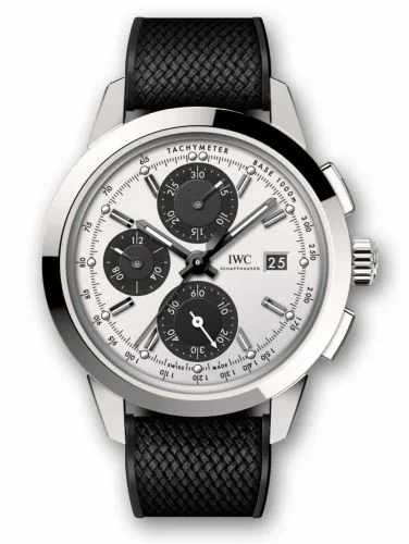IWC Ingenieur Chronograph Custom Stainless Steel / Silver-Black-Black / Rubber IW3808-CG (IW3808CG)